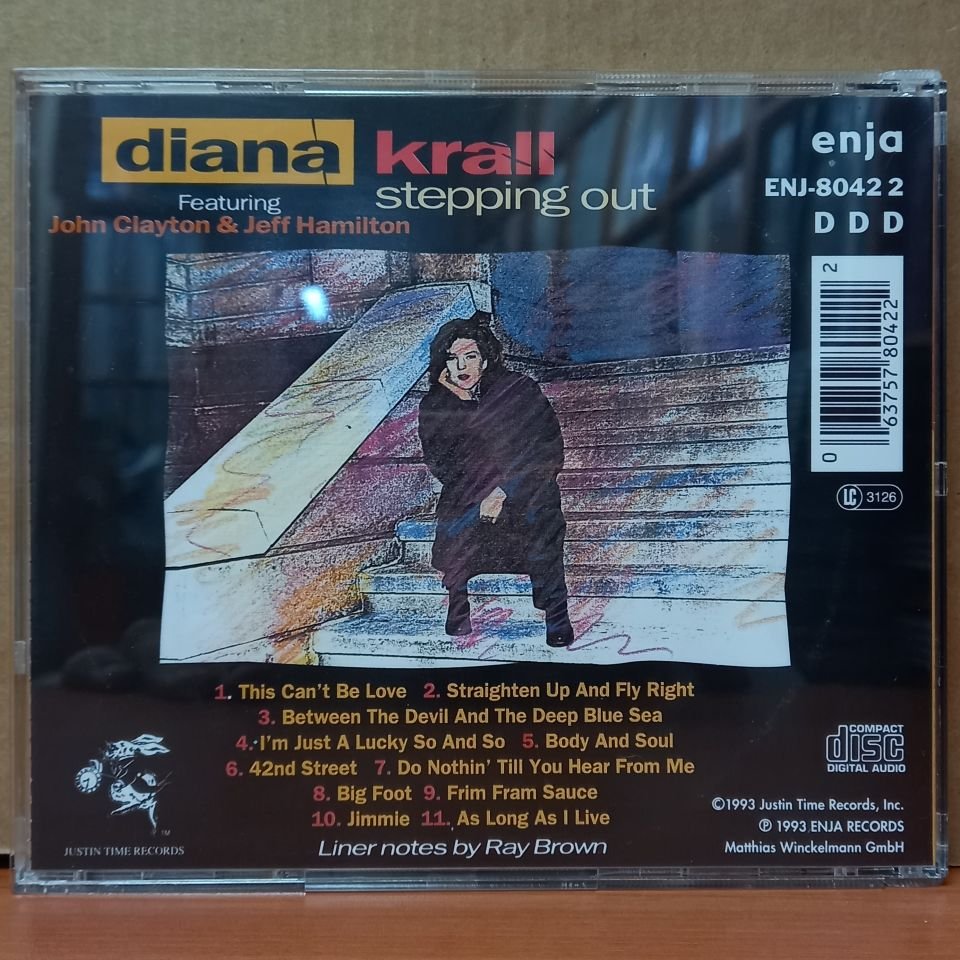 DIANA KRALL – STEPPING OUT (1993) - CD 2.EL