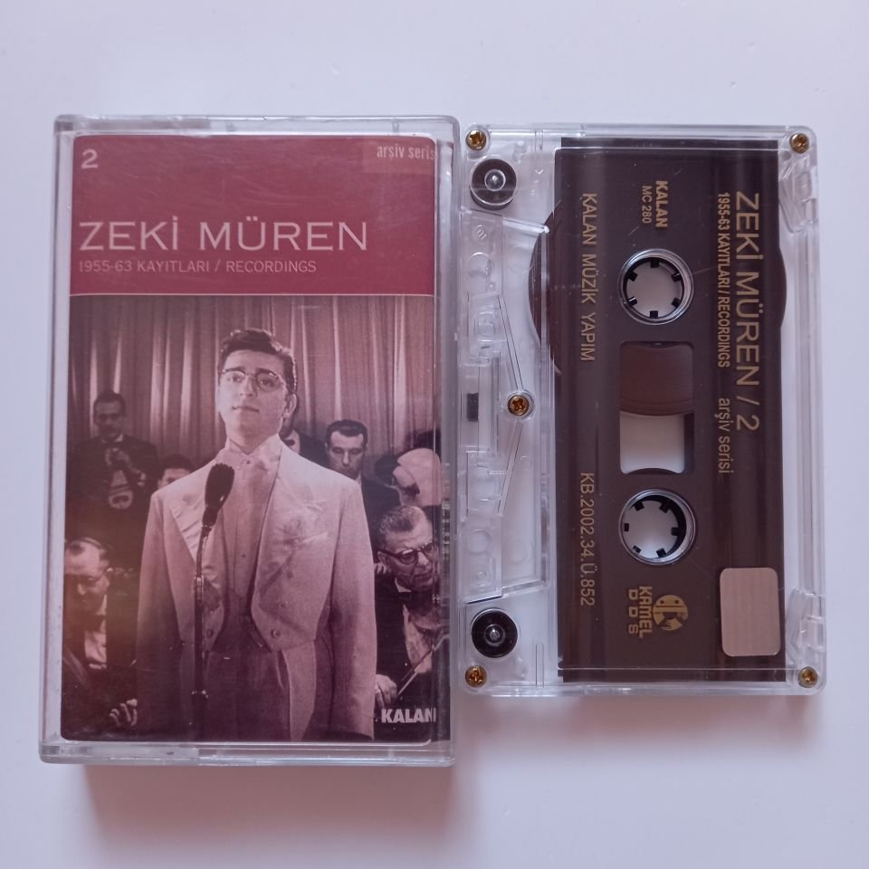 ZEKİ MÜREN - 1955-63 KAYITLARI / 2 (2002) - KASET 2.EL
