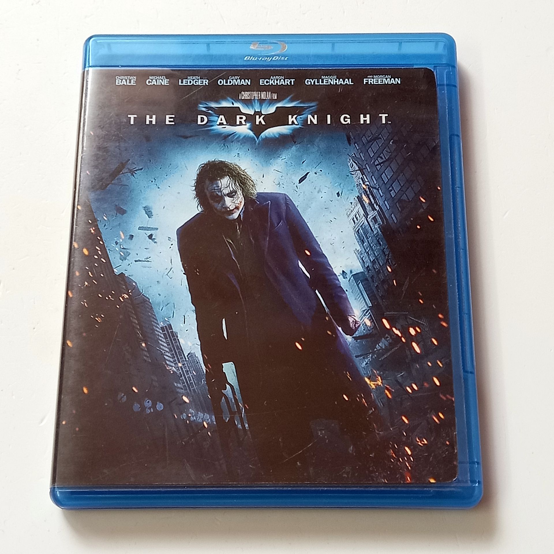 THE DARK KNIGHT - CHRISTIAN BALE, MICHAEL CAINE, HEATH LEDGER, YÖN.: CHRISTOPHER NOLAN - BLU-RAY 2 DİSK ÖZEL VERSİYON 2.EL BÖLGE A TÜRKÇE ALTYAZI YOKTUR