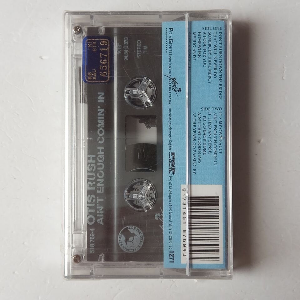OTIS RUSH - AIN\'T ENOUGH COMIN\'IN (1994) - KASET SIFIR