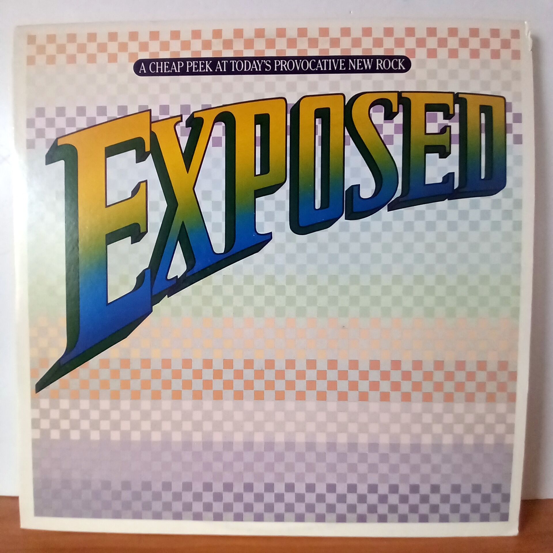 VARIOUS – EXPOSED: A CHEAP PEEK AT TODAY'S PROVOCATIVE NEW ROCK / JUDAS PRIEST, LOVERBOY, ADAM AND THE ANTS, ELLEN FOLEY (1981) - 2LP 2.EL PLAK