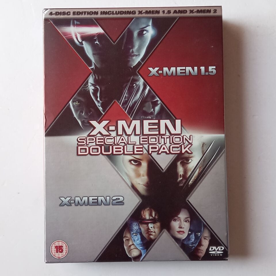 X-MEN SPECIAL EDITION DOUBLE PACK / X-MEN 1.5, X-MEN 2 - 4DVD 2.EL
