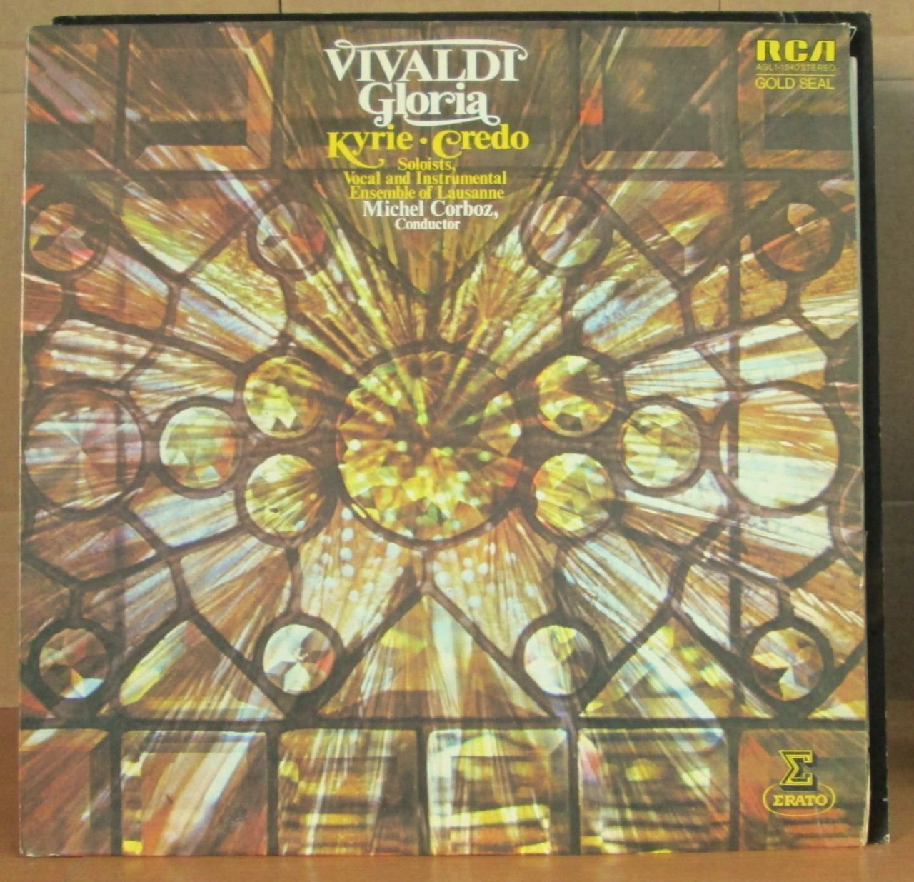 VIVALDI GLORIA KYRIE - MICHAEL CORBOZ LP 2.EL