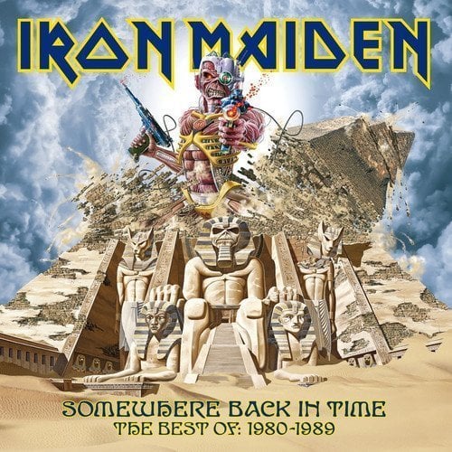 IRON MAIDEN - SOMEWHERE BACK IN TIME (2008) - 2xLP LTD EDITION PICTURE DISC 180GR SIFIR PLAK