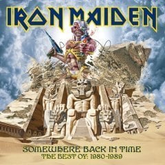 IRON MAIDEN - SOMEWHERE BACK IN TIME (2008) - 2xLP LTD EDITION PICTURE DISC 180GR SIFIR PLAK