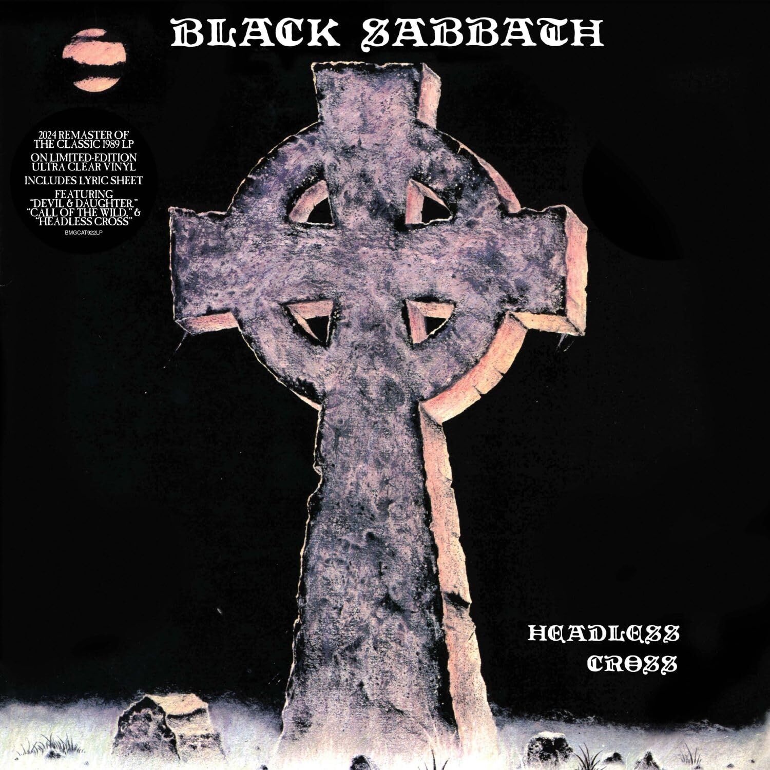 BLACK SABBATH - HEADLESS CROSS (1989) - LP 2024 CLEAR COLOURED EDITION SIFIR PLAK