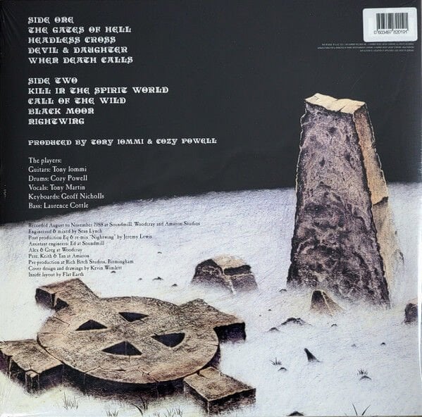 BLACK SABBATH - HEADLESS CROSS (1989) - LP 2024 CLEAR COLOURED EDITION SIFIR PLAK