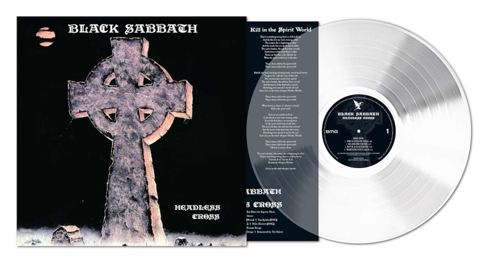 BLACK SABBATH - HEADLESS CROSS (1989) - LP 2024 CLEAR COLOURED EDITION SIFIR PLAK