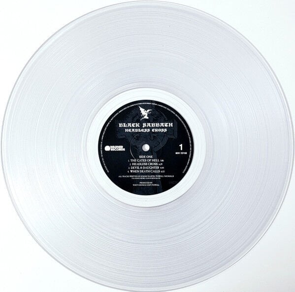 BLACK SABBATH - HEADLESS CROSS (1989) - LP 2024 CLEAR COLOURED EDITION SIFIR PLAK