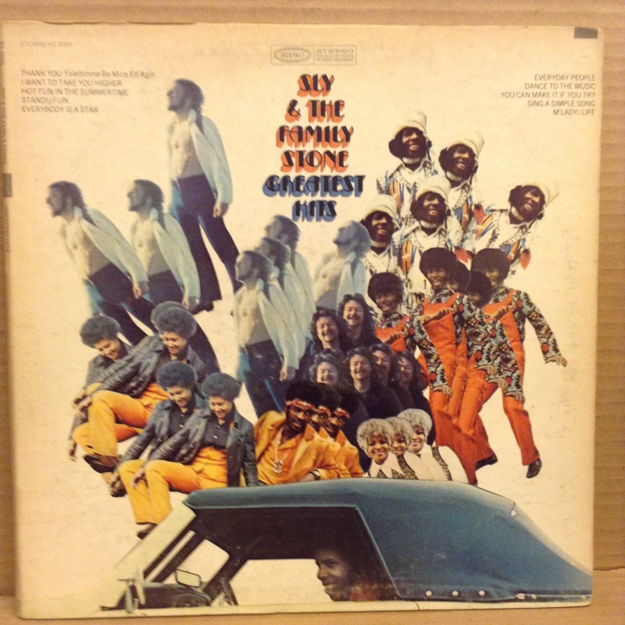SLY & THE FAMILY STONE - GREATEST HITS (1970) - PLAK 2.EL