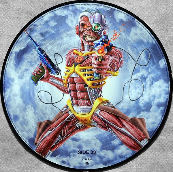 IRON MAIDEN - SOMEWHERE BACK IN TIME (2008) - 2xLP LTD EDITION PICTURE DISC 180GR SIFIR PLAK