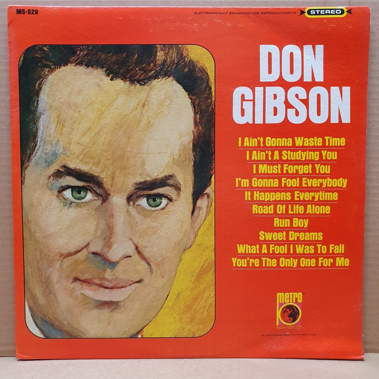 DON GIBSON - DON GIBSON - LP 2.EL PLAK