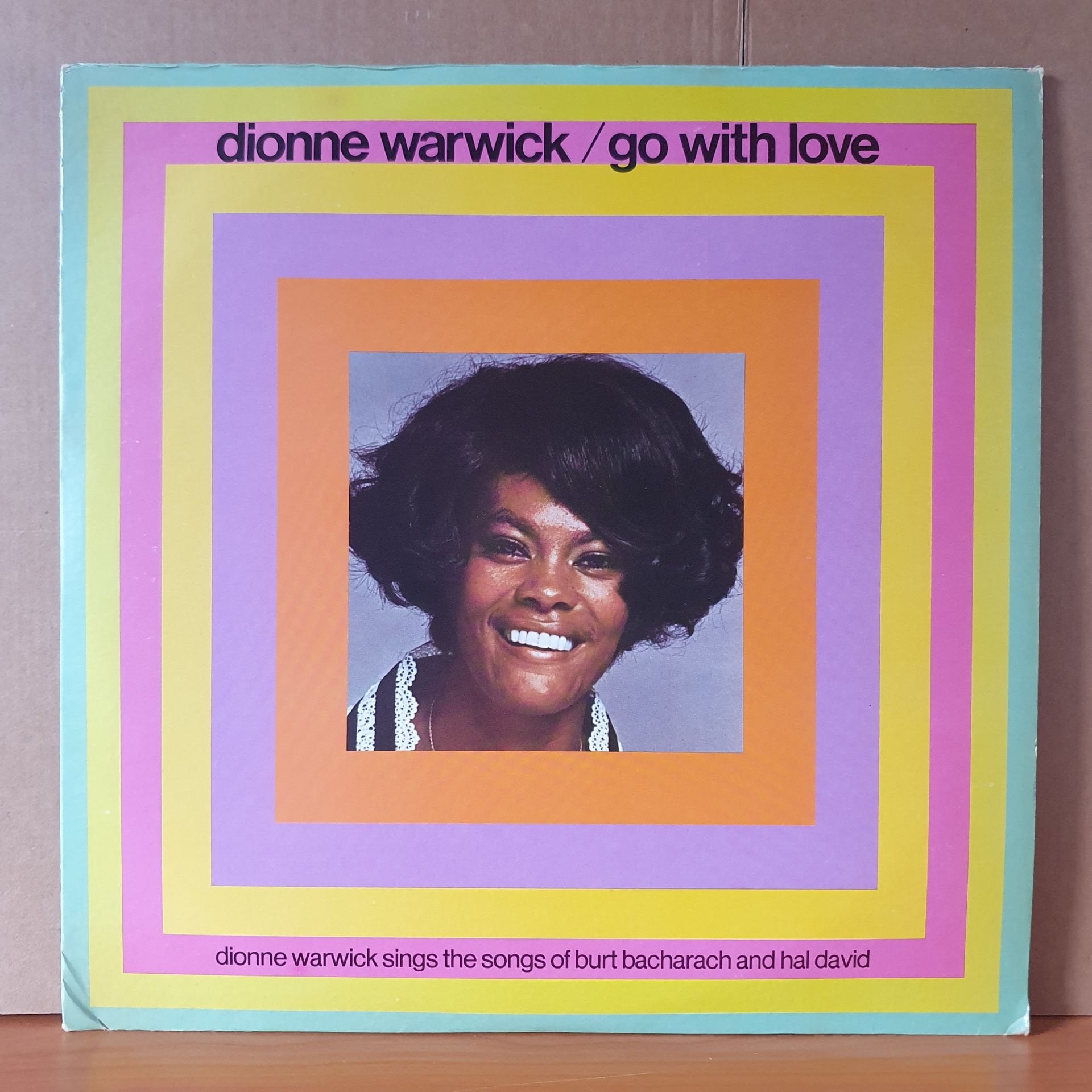 DIONNE WARWICK - GO WITH LOVE (1970) - 2LP 2.EL PLAK
