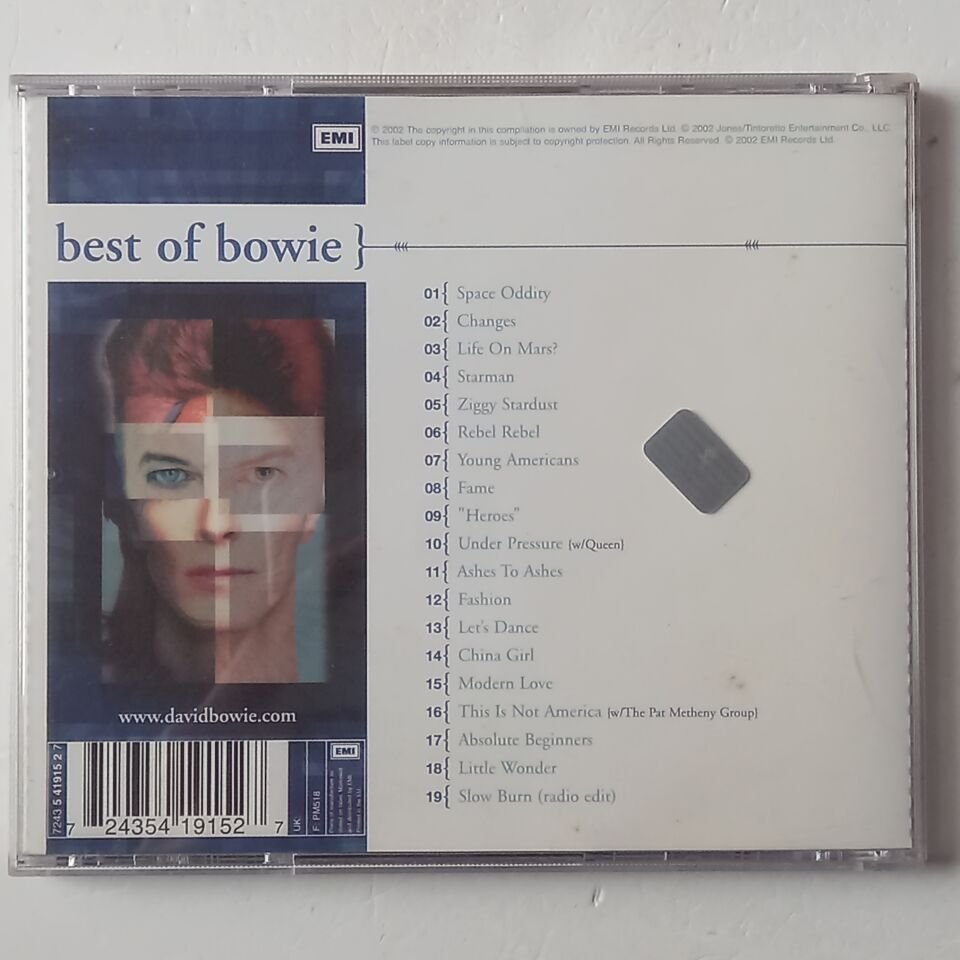 DAVID BOWIE - BEST OF BOWIE (2002) - CD 2014 REISSUE 2.EL