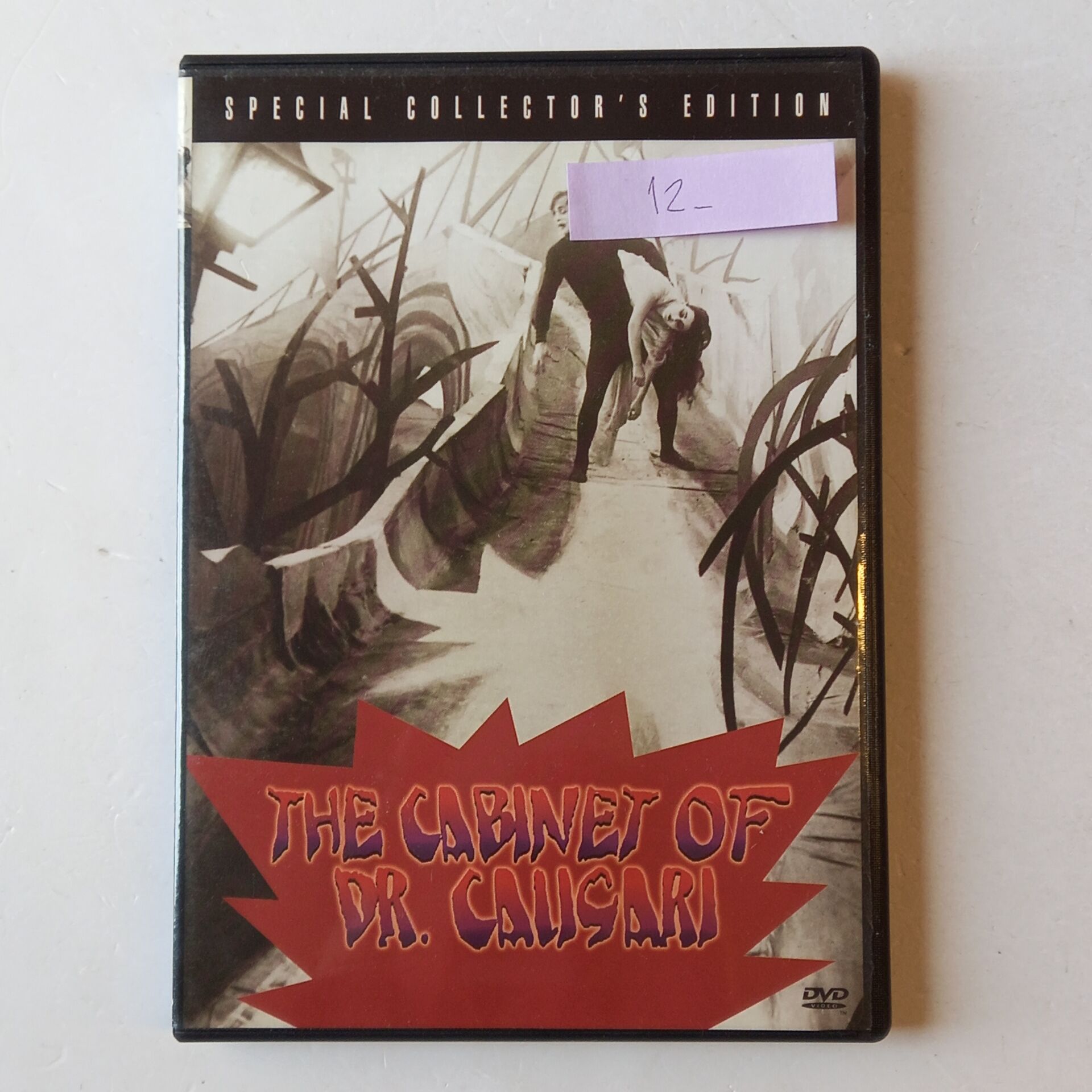 THE CABINET OF DR. CALIGARI - ROBERT WIENE, CONRAD VEIDT, WERNER KRAUSS - DVD 1.BÖLGE 2.EL