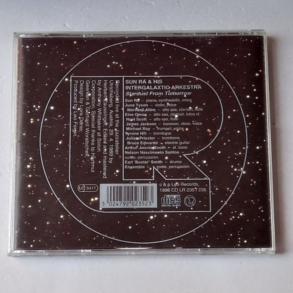 SUN RA & HIS INTERGALAXTIC ARKESTRA – STARDUST FROM TOMORROW (1997) - 2CD 2.EL