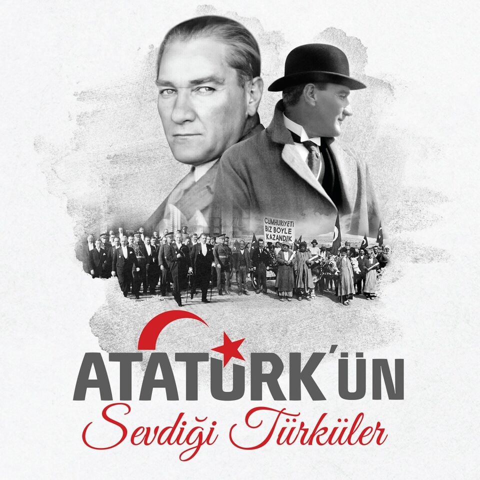 ATATÜRK'ÜN SEVDİĞİ TÜRKÜLER - LP 2023 SIFIR PLAK