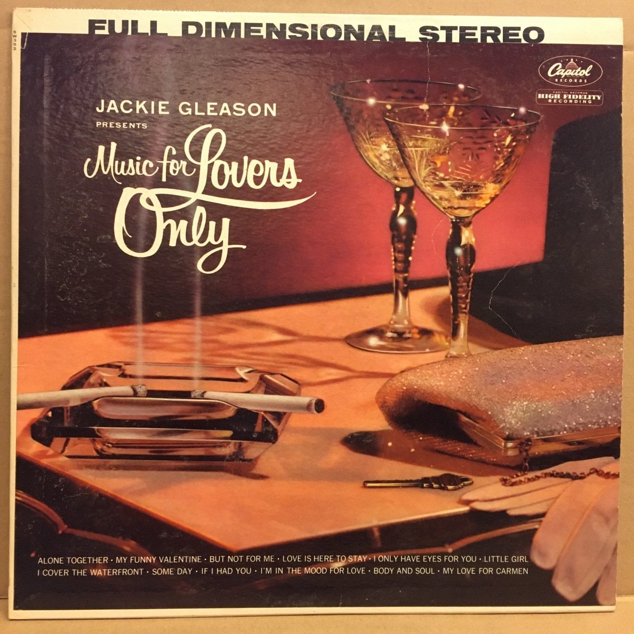 JACKIE GLEASON - MUSIC FOR LOVERS ONLY LP 2.EL