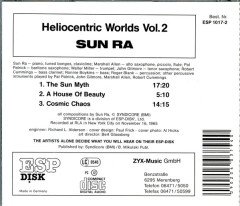 SUN RA - HELIOCENTRIC WORLDS VOL2 (1966) - CD 1992 2.EL