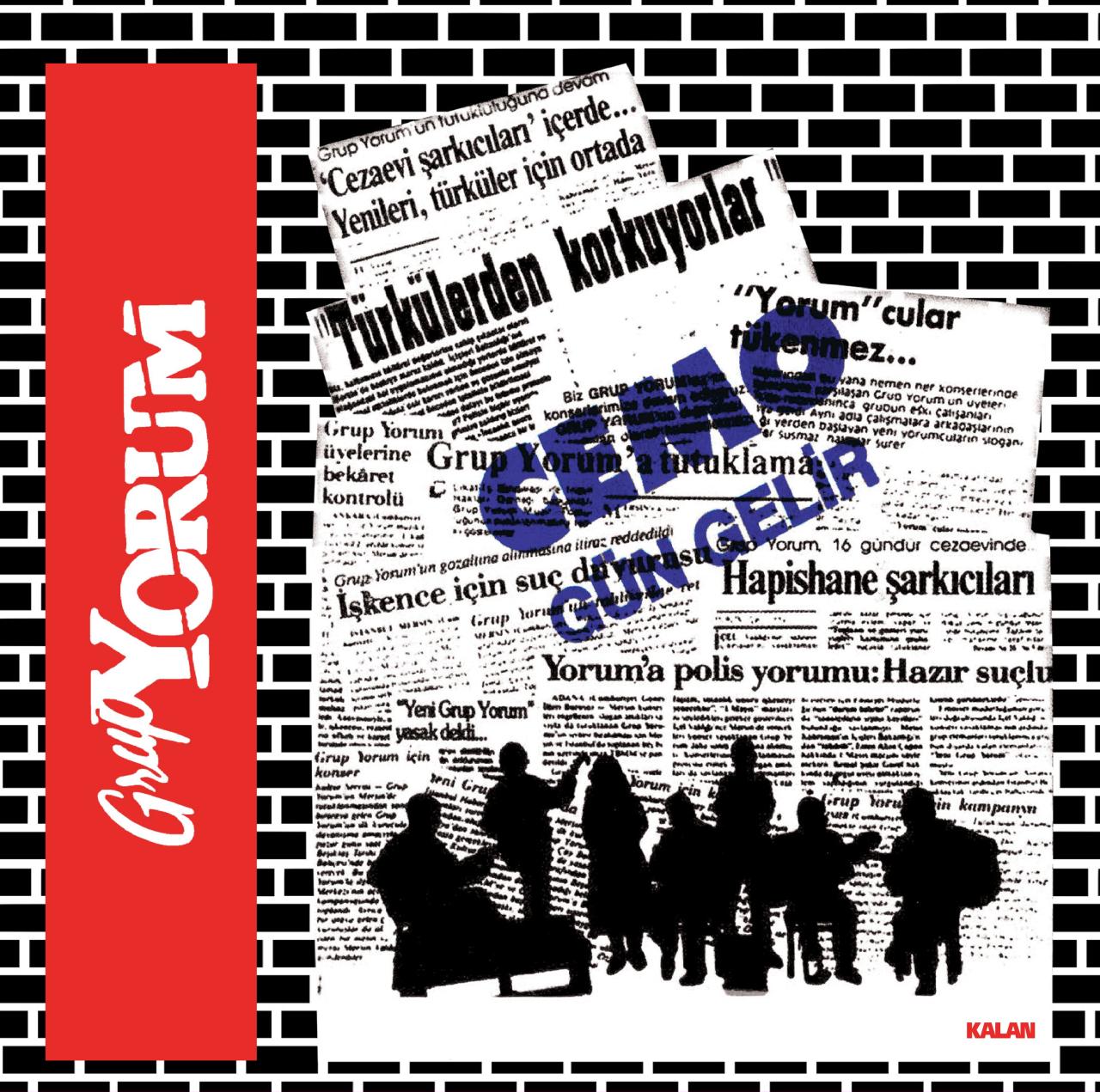 GRUP YORUM - CEMO / GÜN GELİR (1989) - LP SIFIR PLAK