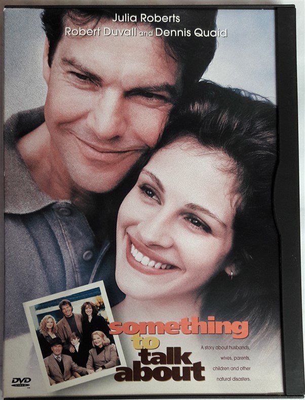 SOMETHING TO TALK ABOUT - JULIA ROBERTS - ROBERT DUVALL - DENNIS QUAID - LASSE HALSTROM - SNAPCASE DVD 2.EL (1* BÖLGE)