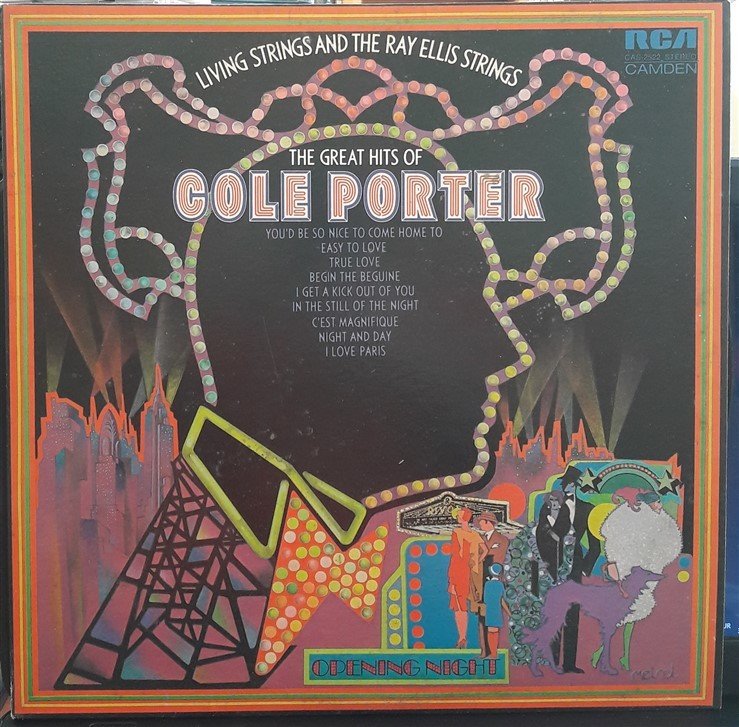 THE GREAT HITS OF COLE PORTER - LIVING STRINGS AND THE RAY ELLIS STRINGS (1971) - PLAK 2.EL