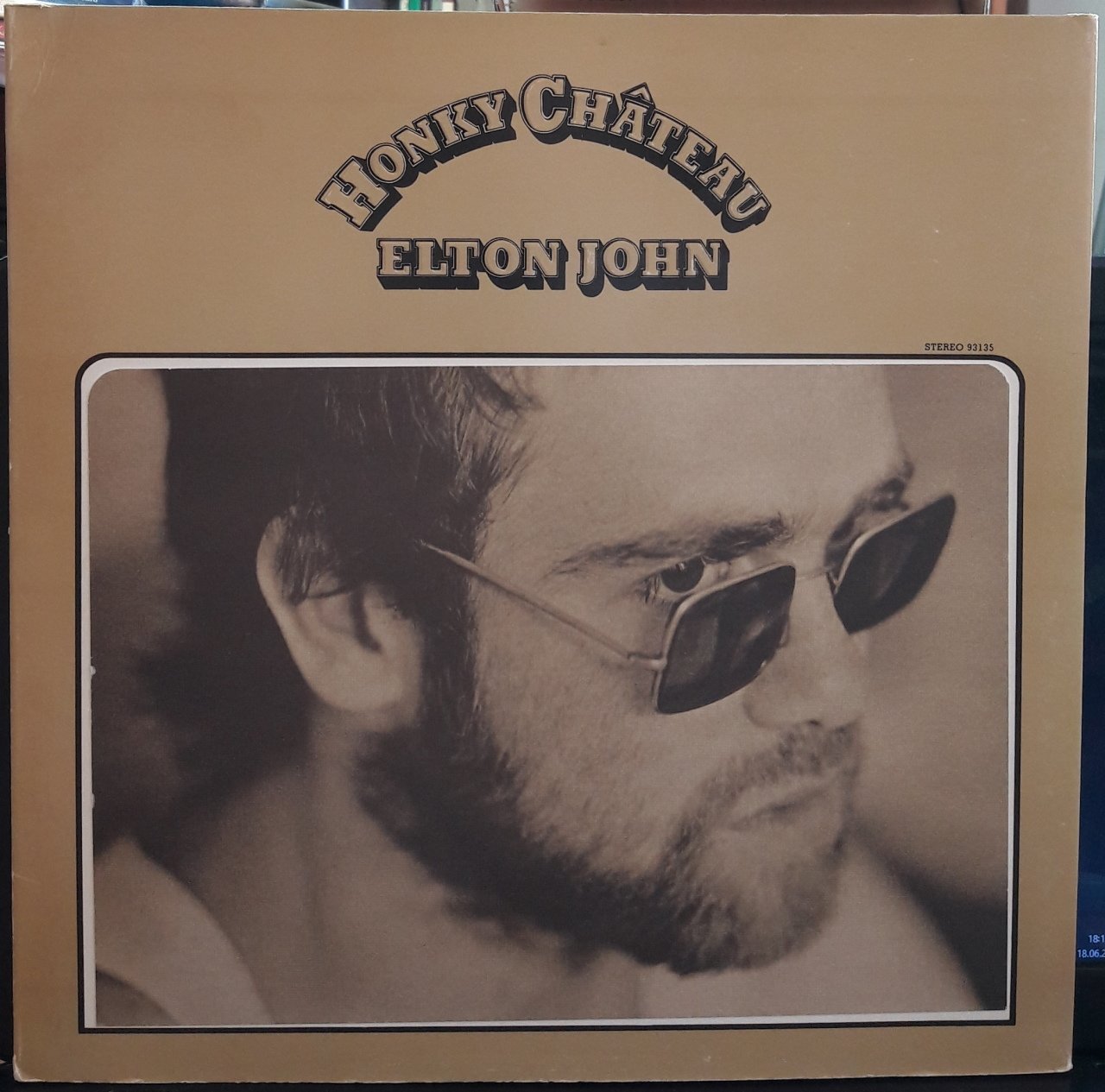 ELTON JOHN - HONKY CHÂTEAU (1972) - PLAK 2.EL
