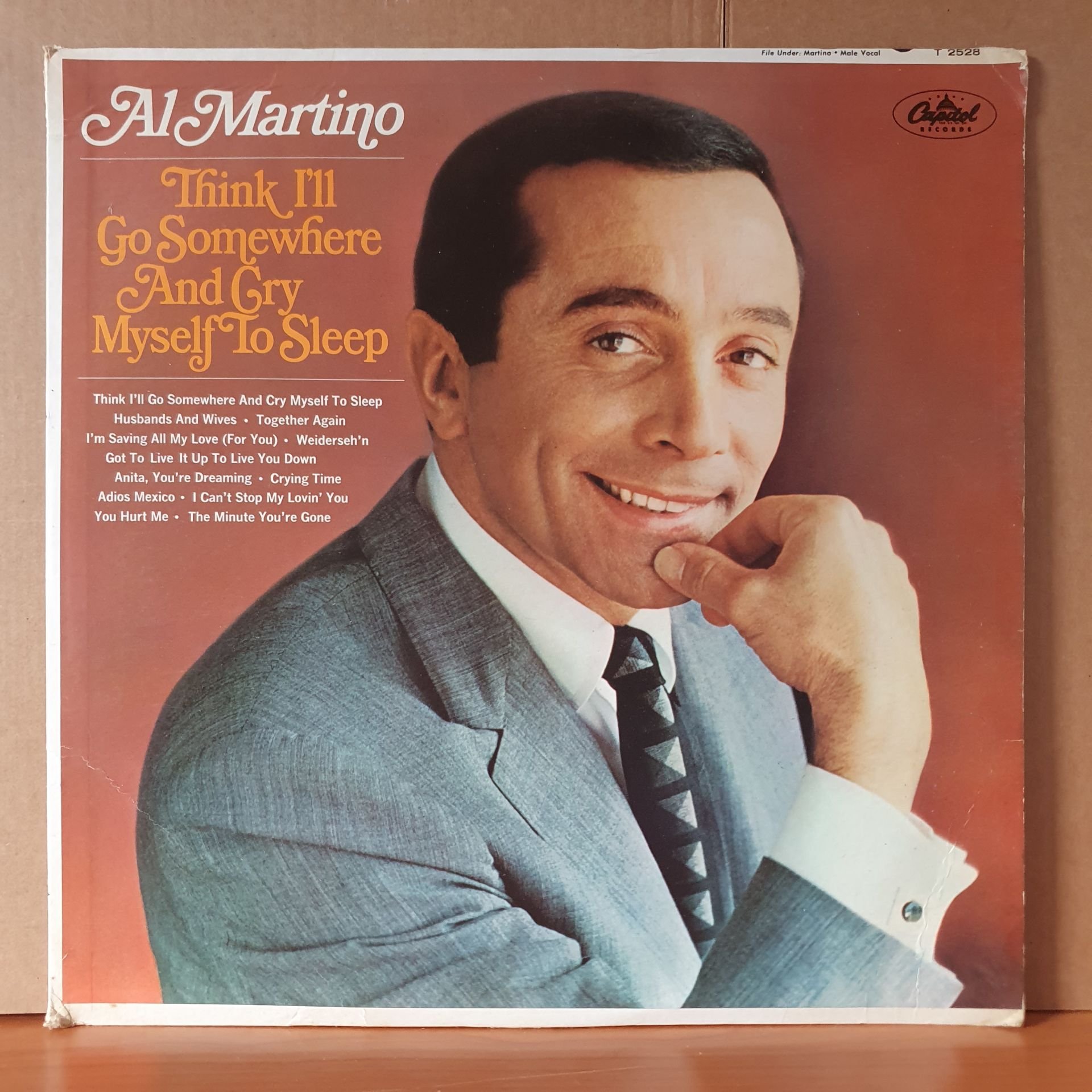 AL MARTINO - THINK I'LL GO SOMEWHERE AND CRY MYSELF TO SLEEP (1966) - LP 2.EL PLAK