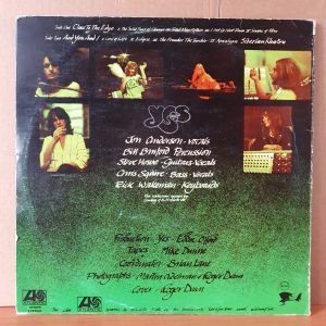 YES - CLOSE TO THE EDGE (1972) - LP YERLİ BASKI 2.EL PLAK
