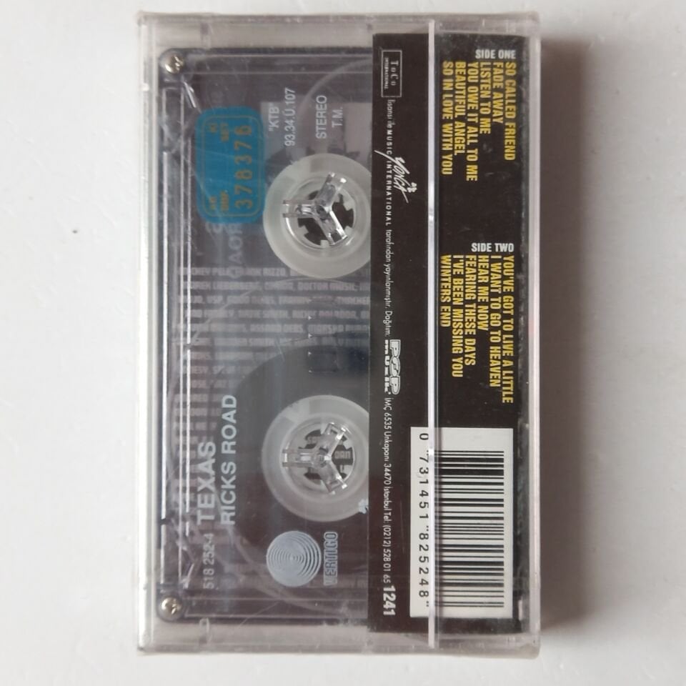 TEXAS - RICKS ROAD (1993) - KASET SIFIR