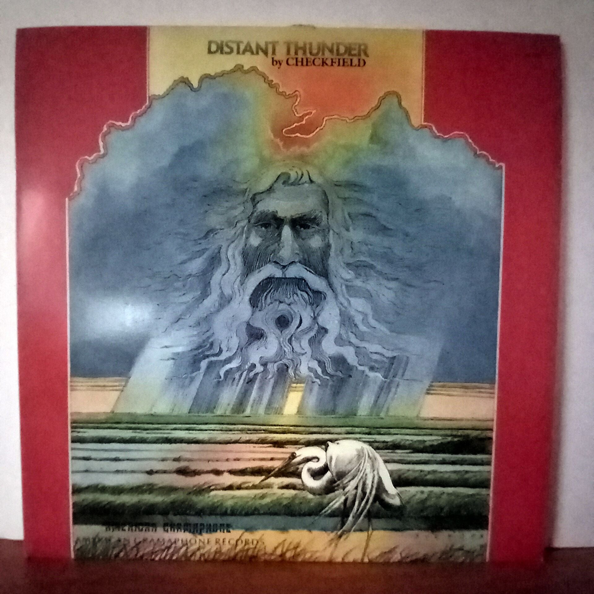 CHECKFIELD – DISTANT THUNDER (1987) - LP 2.EL PLAK