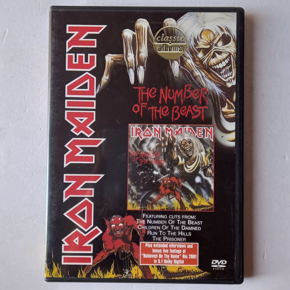 IRON MAIDEN – THE NUMBER OF THE BEAST (2001) - DVD 2.EL