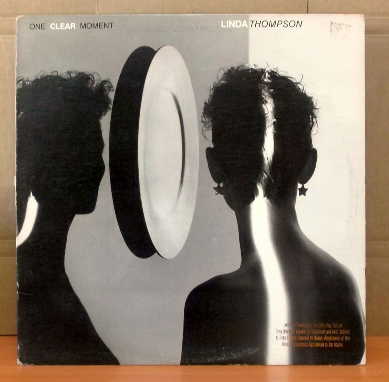 LINDA THOMPSON - ONE CLEAR MOMENT LP 2.EL