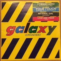 GALAXY COMANCHERO MADONNA KEN LASZIO POINTER SISTERS  2.EL PLAK YERLİ BASKI