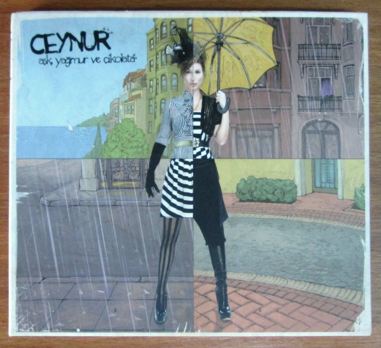 CEYNUR - AŞK YAĞMUR VE ÇİKOLATA - CD 2.EL