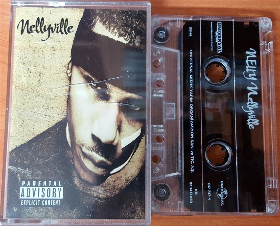 NELLY - NELLYVILLE (2002) UNIVERSAL CASSETTE MADE IN TURKEY ''USED''