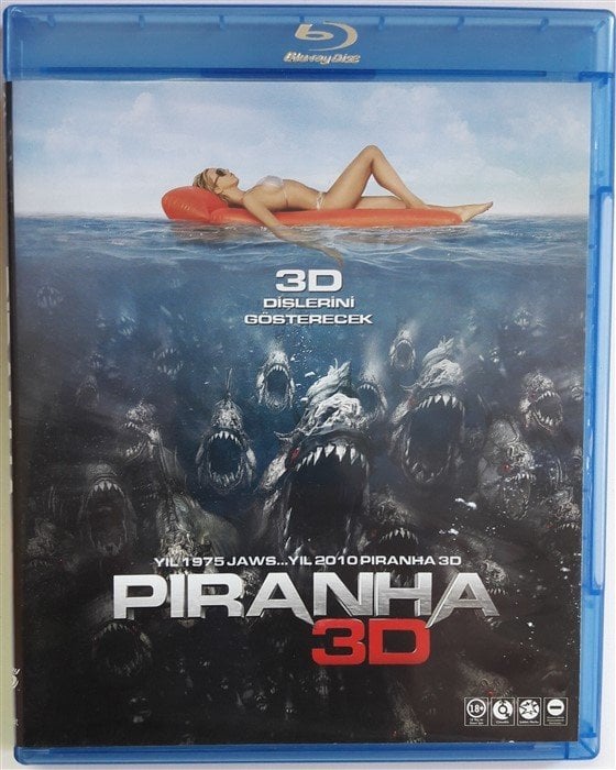 PIRANHA 3D - 3D BLU-RAY 2.EL