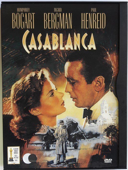 CASABLANCA - HUMPHREY BOGART - INGRID BERGMAN - MAX STEINER - SNAPCASE DVD 2.EL