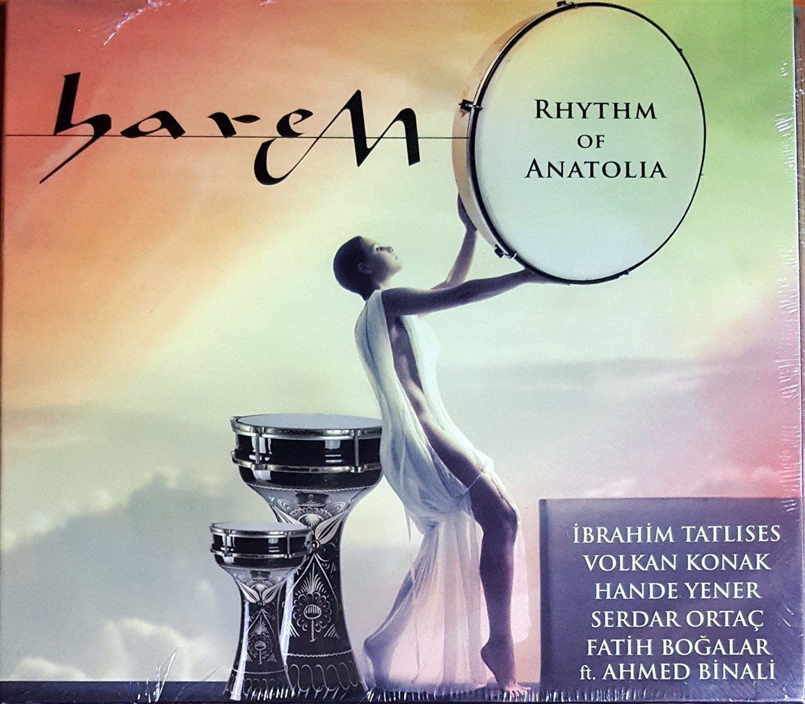 HAREM - RHYTHM OF ANATOLIA CD İBRAHİM TATLISES HANDE YENER SERDAR ORTAÇ 2018 SIFIR