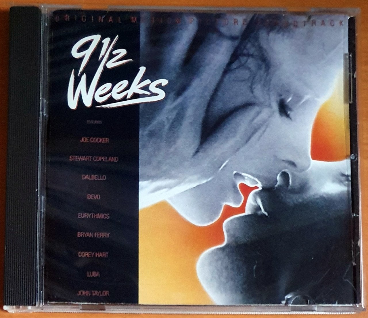 9½ WEEKS SOUNDTRACK / JOE COCKER, DEVO, LUBA, BRYAN FERRY, COREY HEART (1986) - CD 2.EL