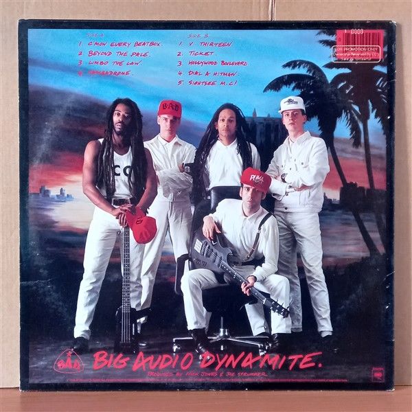 BIG AUDIO DYNAMITE – NO. 10, UPPING ST. (1986) - LP 2.EL PLAK