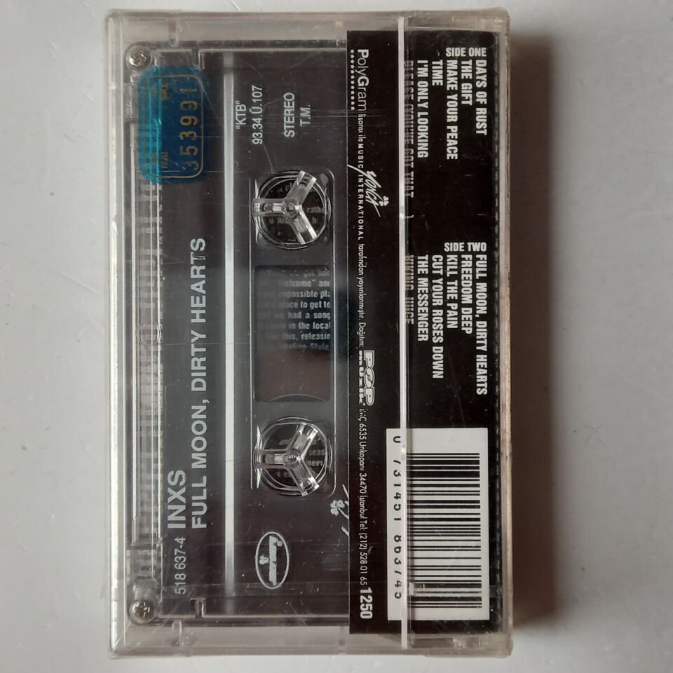 INXS - FULL MOON, DIRTY HEARTS (1993) - KASET SIFIR
