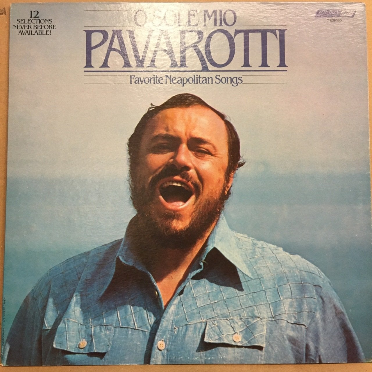 LUCIANO PAVAROTTI - O SOLE MIO (1979) 2.EL PLAK