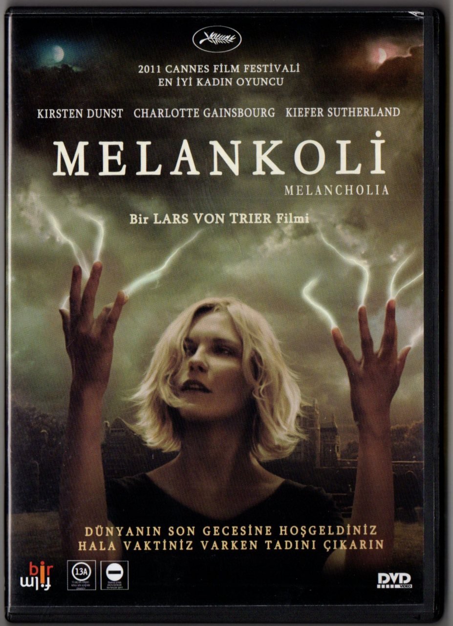 MELANKOLİ - MELANCHOLIA - KIRSTEN DUNST - CHARLOTTE GAINSBOURG - KIEFER SUTHERLAND - LARS VON TRIER - DVD 2.EL