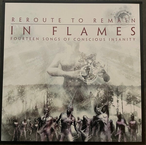 IN FLAMES – REROUTE TO REMAIN (2001) - 2LP 3-SIDED 2023 REMASTERED REISSUE TRANSPARENT RED 180GR VINYL SIFIR PLAK