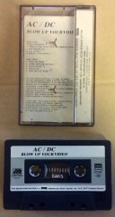 AC/DC - BLOW UP YOUR VIDEO (1988) CASSETTE MADE IN TURKEY ''USED