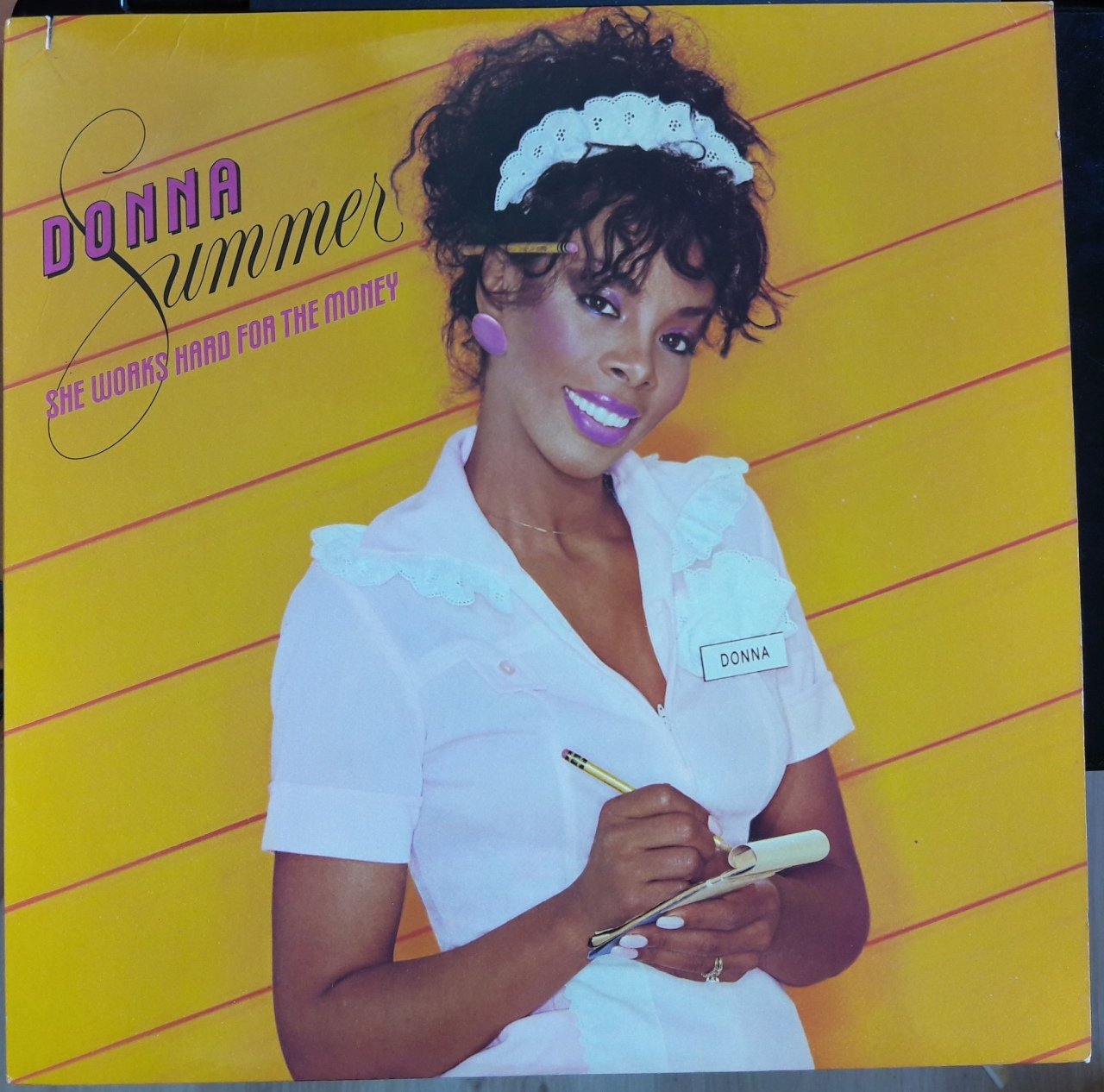 DONNA SUMMER - SHE WORKS HARD FOR THE MONEY (1983) - PLAK 2.EL