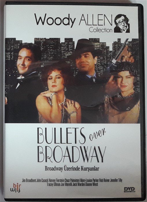 BULLETS OVER BROADWAY - BROADWAY ÜZERİNDE KURŞUNLAR - JIM BROADBENT - JOHN CUSACK - ROB REINER - WOODY ALLEN - DVD 2.EL