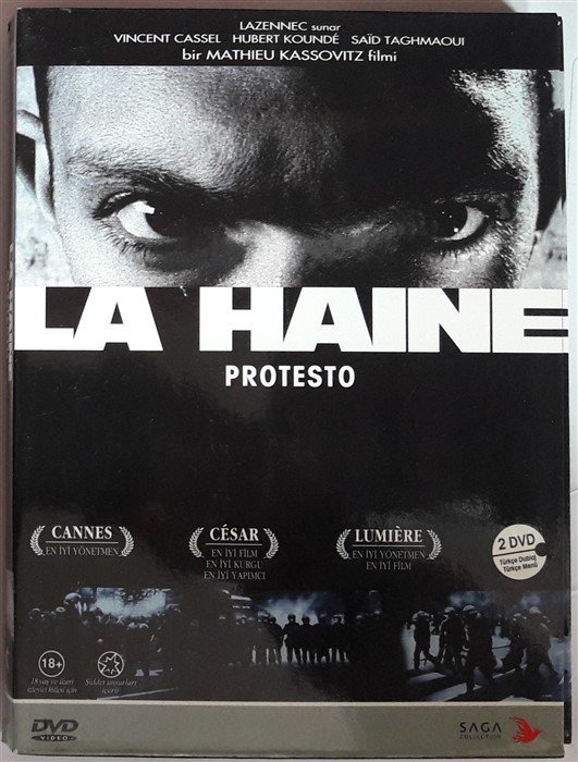 PROTESTO - LA HAINE - VINCENT CASSEL - HUBERT KOUNDÉ - MATHIEU KASSOVITZ - 2DVD 2.EL