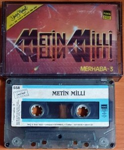 METİN MİLLİ - MERHABA 3 - KASET 2.EL